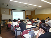 TAO近赤外線装置ワークショップの様子