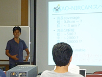 TAO近赤外線装置ワークショップの様子
