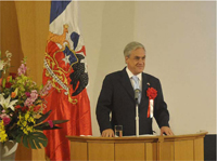 チリ共和国大統領講演